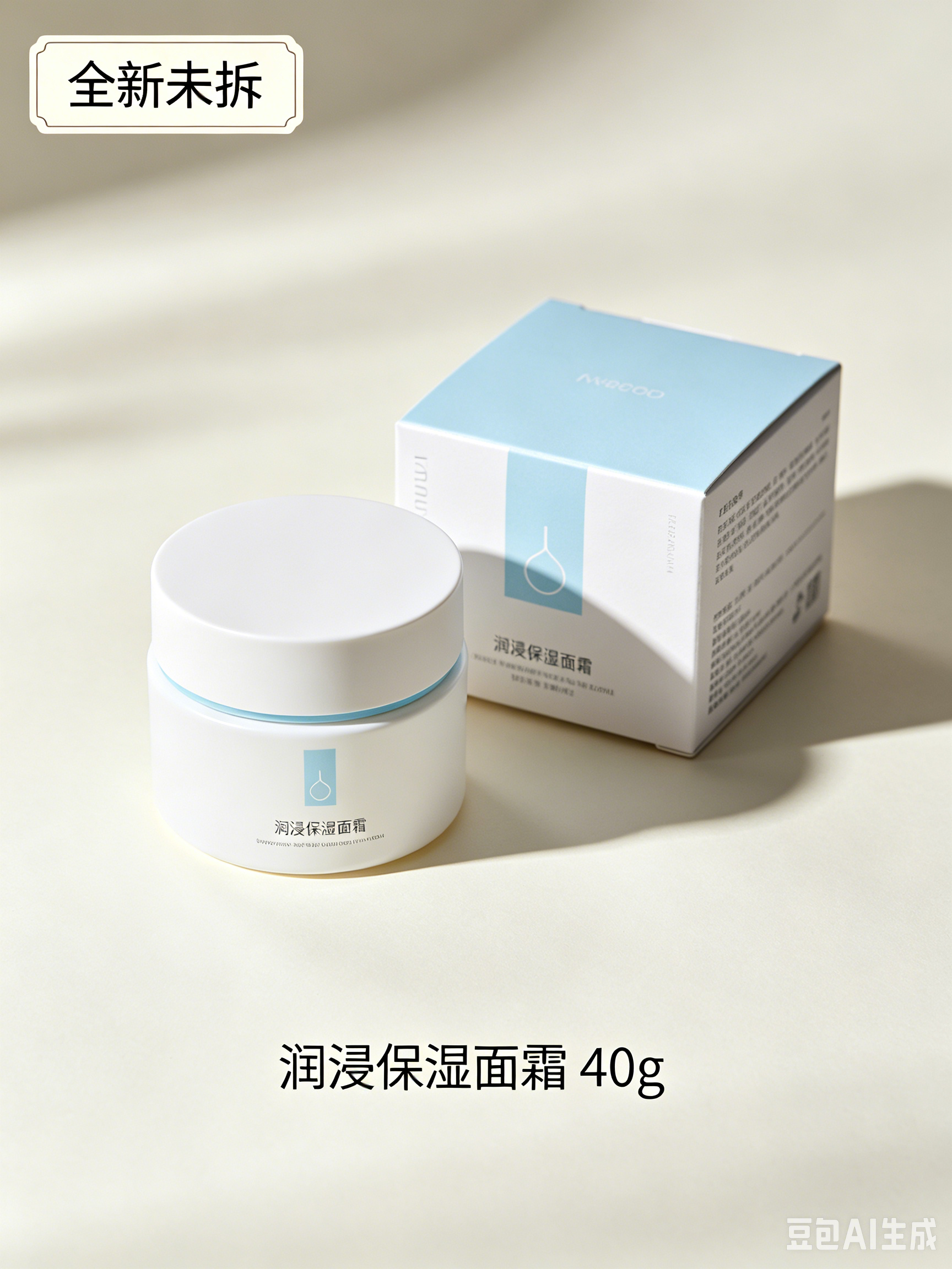 全新未拆封珂润保湿面霜 40g